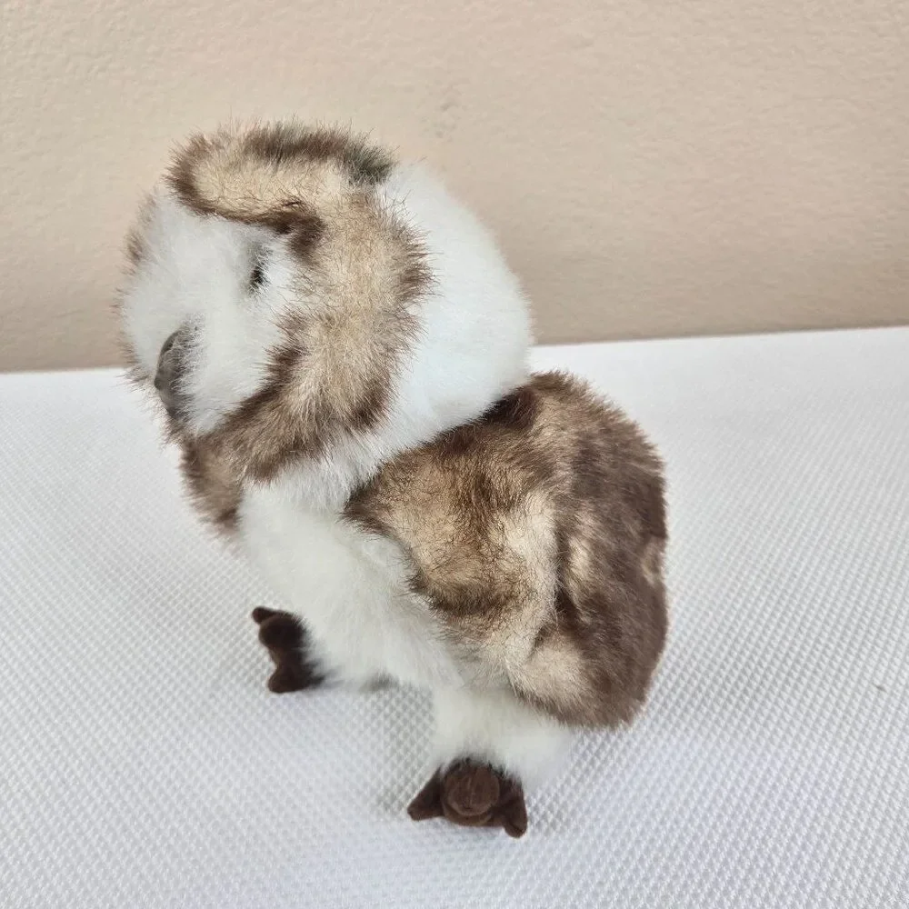 Folkmanis Hand Puppet Toy Barn Owl Plush Stuffed Animal